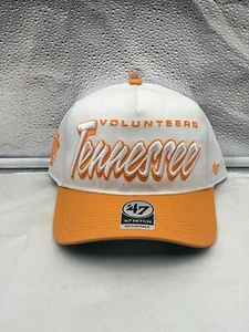 Tennessee Volunteers NCAA '47 Throwback weiße Mütze mit Druckknopflasche verstellbar - Bild 1 von 5