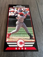 1993 BCP Colla Collection Bookmarkers Baseball Card, Kevin Mitchell (H4)