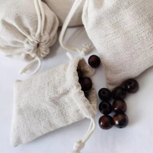 10 X Natural Calico Cotton Mineral Sampling Bags Soil Sampling Bag 20x30cm - Picture 1 of 8