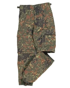 Pantalón BDU con cremallera de EE. UU. camuflaje para niños, camping, exterior, militar, deportivo -NUEVO- - Imagen 1 de 1
