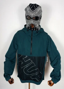 Huf Worldwide Windbreaker Jacket Jade In M - Picture 1 of 2