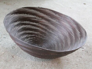Copper plated Wire Bowl - Picture 1 of 5