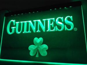 Guinness Led Sign Light Hanging Acrylic Engraved