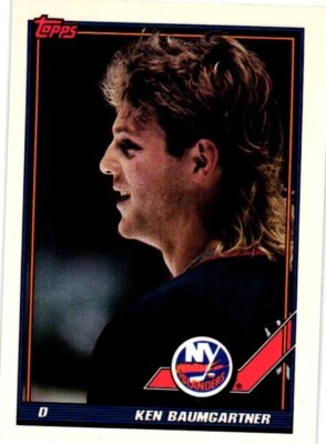 1991-92 Topps #316 Ken Baumgartner - Image 1 of 2