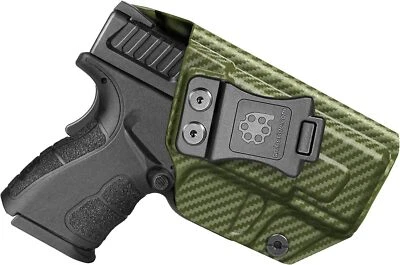 Amberide IWB KYDEX Gun Holster Fits: Springfield XD-S 3.3" 9mm/.40 S&W / .45 ACP - Image 1 of 4
