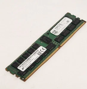 MICRON 32GB RAM MTA36ASF4G72PZ-2G3B1II 2Rx4 PC4-2400T - Picture 1 of 1