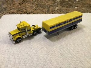 Matchbox Convoy Michelin Peterbilt Tractor w/Trailer MINT - Picture 1 of 4