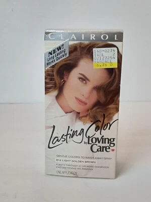 Loving Care 814 Light Golden Brown Hair Color Lotion by Clairol Lasting Color - Изображение 1 из 4