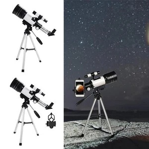 F30070 Zoom 150X 70mm HD Astronomical Reflector Telescope Kit w/ Tripod - Picture 1 of 4