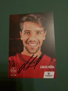 1.FC Nürnberg , L. Mühl , Autogrammkarte , Fussball - Picture 1 of 1