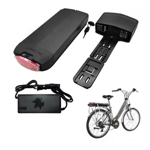 24V 36V 48V 13Ah 15Ah 20Ah Rear Rack Ebike Li-ion Battery Pack - Picture 1 of 15