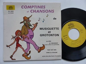 Comptines chansons MUSIQUETTE GROTONTON Mi 4506 DESSIN DE OKLEY - Picture 1 of 2