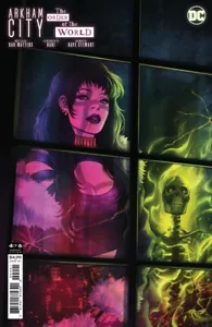 ARKHAM CITY L'ORDINE DEL MONDO #4 - Variante Card Stock - NM - DC Comics - Foto 1 di 1