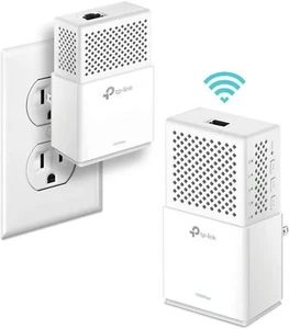 TP-Link AV1000Mbps Powerline WiFi Extender,(TL-WPA7510 KIT) Refurbished - Afbeelding 1 van 1