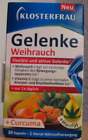 KLOSTERFRAU: GELENKE Weihrauch/Curcuma/Vitamin C/Hanfl, 3 Pack  30 Kapseln NEU