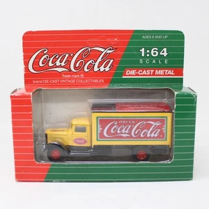 Coca-Cola Delivery Truck Diecast Metal 1:64 Vintage Vehicles Peterbilt 260 - Picture 1 of 10