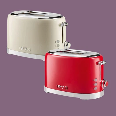 SILVERCREST Double Stainless Steel Toaster Retro 1973 , 820–980 W - Image 1 of 4