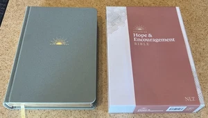NLT Dayspring Hope & Encouragement Bible (Hardcover Deluxe, Seafoam Green) - Picture 1 of 9