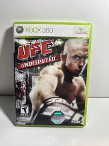 UFC Undisputed 2009 Microsoft Xbox 360 2009 GSP Cover CIB Tested FREE SHIPPING - Picture 1 of 3