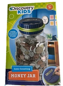 Discovery Kids Coin Counting Money Jar Electronic Bank Digital LCD FREESHIP - Picture 1 of 5