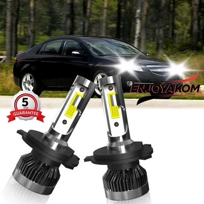 For Acura TL 1995-1998 LED Headlight Bulb Conversion High Low Beam Kit 2Pcs - Image 1 of 4