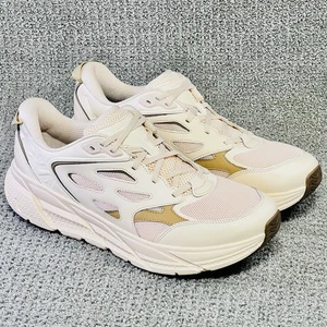 Hoka One One U Clifton L Athletics Vanilla Wheat Sneaker 1160050-VLW Men Size 13 - Picture 1 of 8