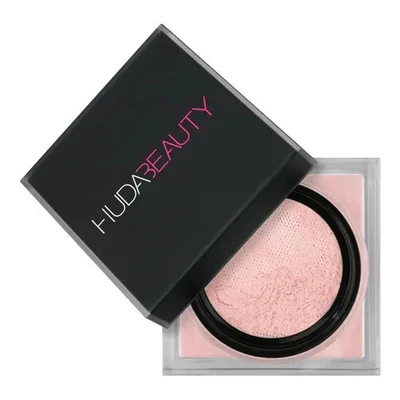 Authentic Huda Beauty	Easy Bake Loose Powder Cherry Blossom Cake Full Size - Image 1 of 4