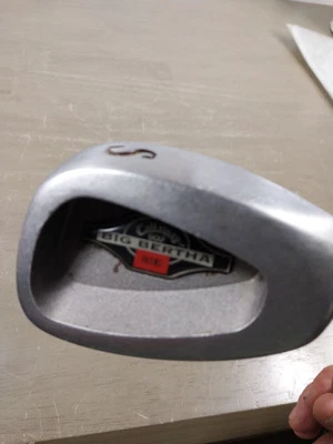 NICE CALLAWAY BIG BERTHA SAND WEDGE 55 LOFT STEEL SHAFT RH S SW - Image 1 of 4