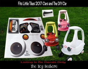 Pegatinas de repuesto The Toy Restore para Little Tikes Tykes 2017 Custom Cozy C - Imagen 1 de 9