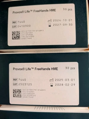 1 Box of 30 pcs Atos Provox Life Free Hands HME REF 7440