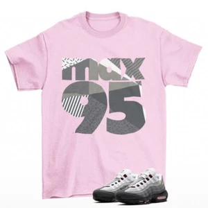 Classic 95 Sneaker Shirt Pink to Match Air Max 95 OG Pink Foam HJ5996-001 - Picture 1 of 2