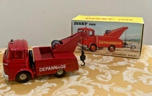 Dinky Toys (Francia) n. 589 Berliet Crash Truck codice completo 3 con scatola! - Foto 1 di 12