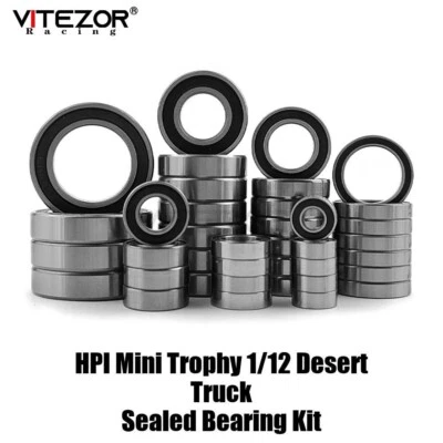For HPI Mini Trophy 1/12 Desert Truck Sealed Bearing Kit - Image 1 of 4