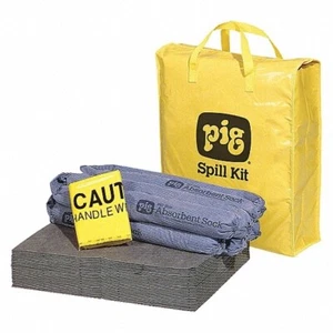 Pig Kit220 Pig Spill Kit, Universal, Yellow - Picture 1 of 3