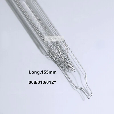 100Pcs Orthodontic Long Ligature Wires Kobayashi Preform Brackets Dental 0.010 - Image 1 of 4