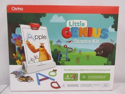 Osmo Little Genius Starter Kit for iPad Ages 3-5 BOX OPENED never used - B10S1 - Image 1 of 3