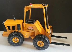 Vintage 1975 Large Tonka Mighty Metal Forklift Works Great Orange XMB-975 - Picture 1 of 18