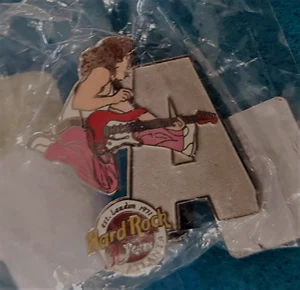 ATLANTA EDDIE VAN HALEN EVH MÚSICO CARTA A SERIE Hard Rock Café PIN LE - Imagen 1 de 1