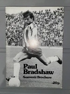 Paul Bradshaw Testimonial Programme 1980s - Sheffield Wednesday v Leeds United - Picture 1 of 2