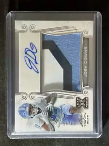 2023 Leaf Trinity Football Patch Auto Silver Josh Downs XRC 88/99 - Picture 1 of 2
