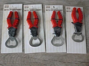 MAN GEAR BIG SKY CARVERS NOVELTY Pliers Bottle Opener (Lot of 4) - Picture 1 of 2