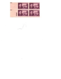 US scott # 932 1945-48 commemorative plate block of 4 - Picture 1 of 2