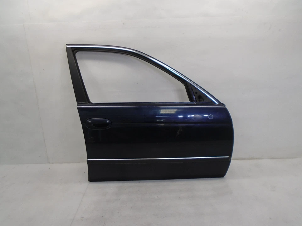 1997-2003 BMW 540i Front Right Passenger Side Door Shell Dark Blue OEM DK805481 - Image 1 of 4