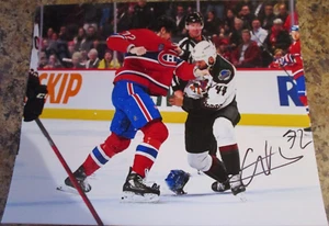 Arber Xhekaj SIGNIERTES 8X10 MATTFOTO MONTREAL CANADIENS (B) - Bild 1 von 2