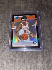 Kai Jones 2021 Black Donruss Optic Rated Rookie Card Texas Longhorns
