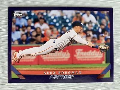 2019 Topps Archives #276 Alex Bregman Purple /175 - Image 1 of 2