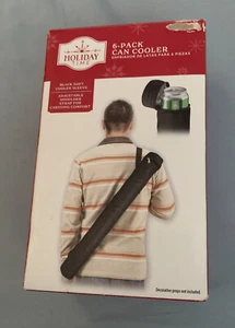 6 Pack Can Cooler Adjustable CARRYING Shoulder Strap Hunting Camping NEW - Picture 1 of 3