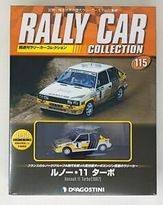 DEAGOSTINE RALLY CAR COLLECTION 115 1/43 RENAULT 11 TURBO 1987 RALLY DE PORTUGAL