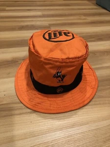 Baltimore Orioles Miller Lite MLB Floppy Beach Bucket Hat - Picture 1 of 4