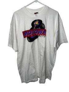 Vintage Motown Cafe Single Stitch 1990s T-Shirt with Tag XL - Picture 1 of 2
